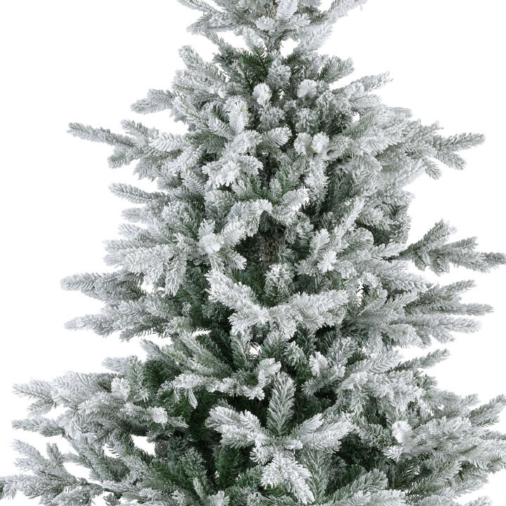 EVERLANDS Künstlicher Weihnachtsbaum Beschneite Grandis Tanne